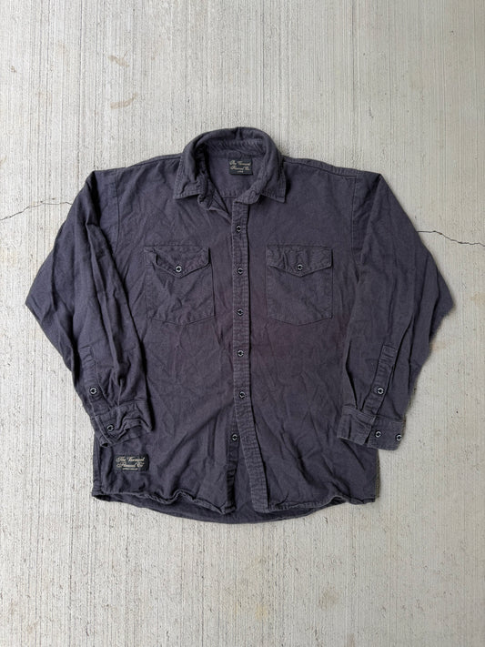 Vintage 1990s Vermont Flannel Co. Charcoal Shirt