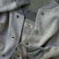Vintage 1980s GAP Heavily Distressed Button Snap Sweatshirt