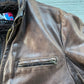 50s 60s Schott Leather Biker Jacket