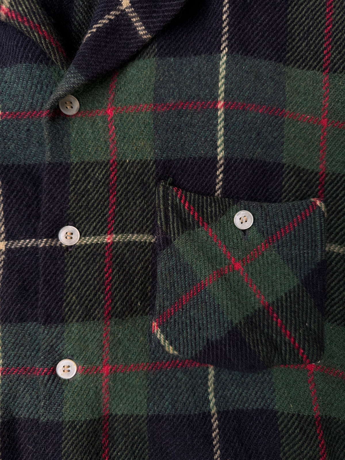 1940s/50s Van Heusen California Wool Flannel