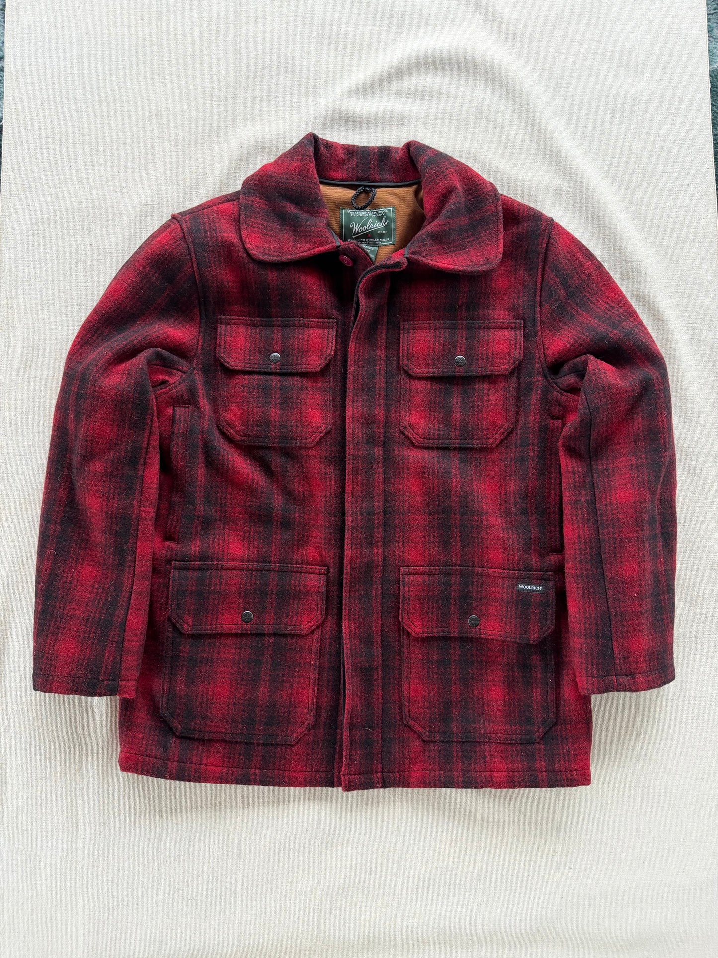 Woolrich Mackinaw Buffalo Plaid Hunting Jacket