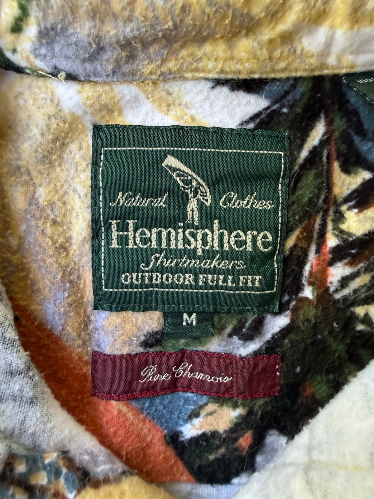 Vintage 1990s Hemisphere AOP Canoe Chamois Shirt