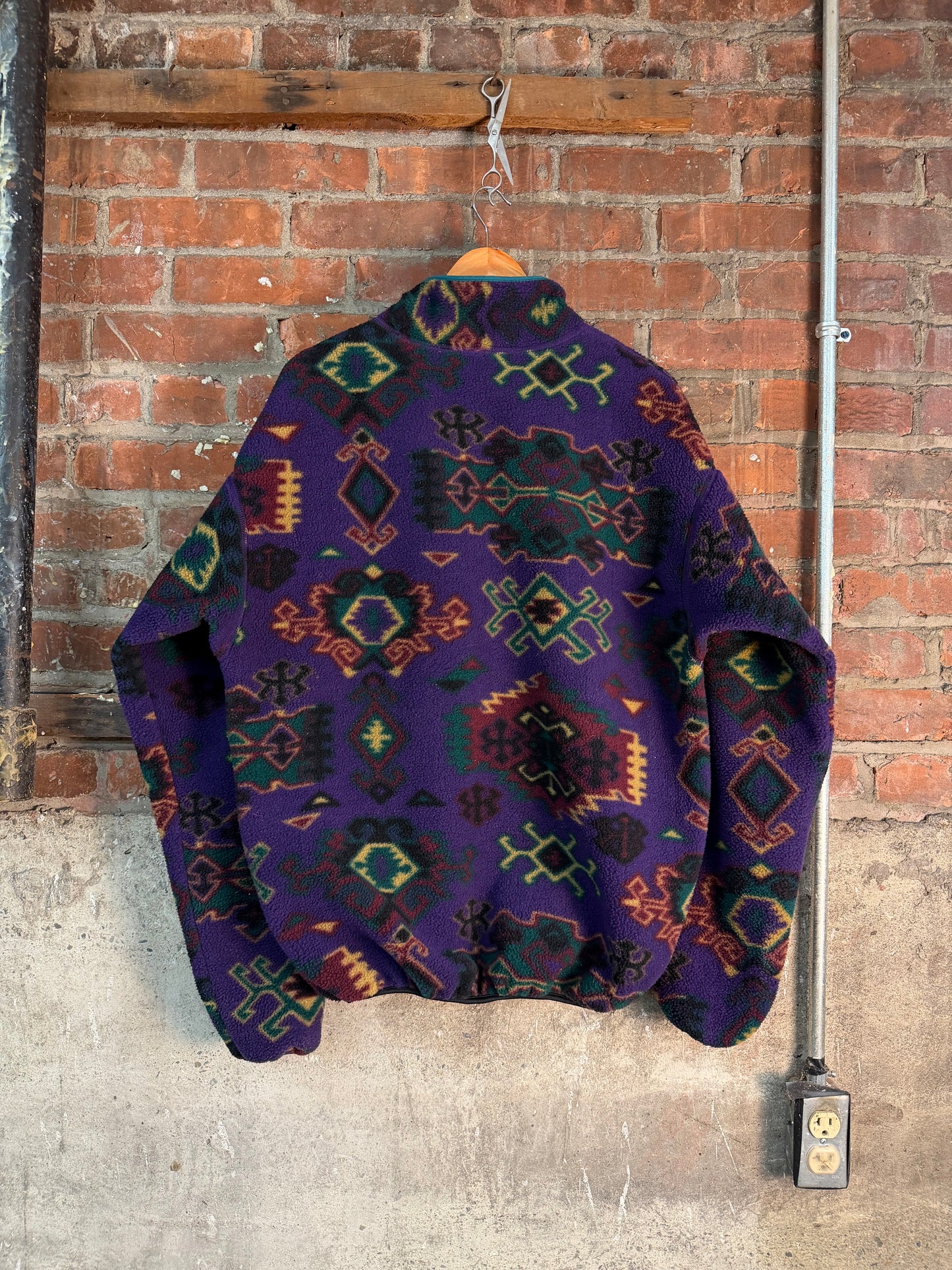 Vintage 90s Columbia Aztec Fleece