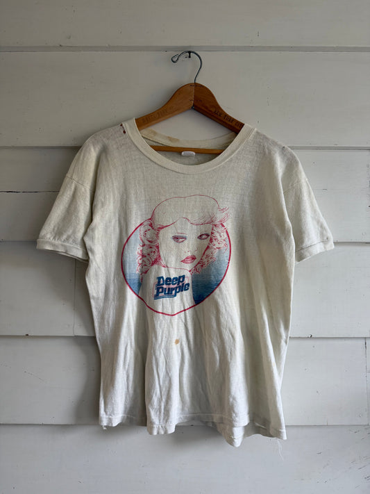 Vintage 1970s Deep Purple Band Tee