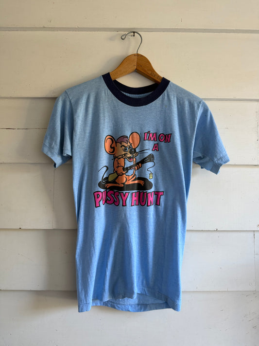Vintage 70s ‘Pussy Hunt’ The Sound Machine Tee