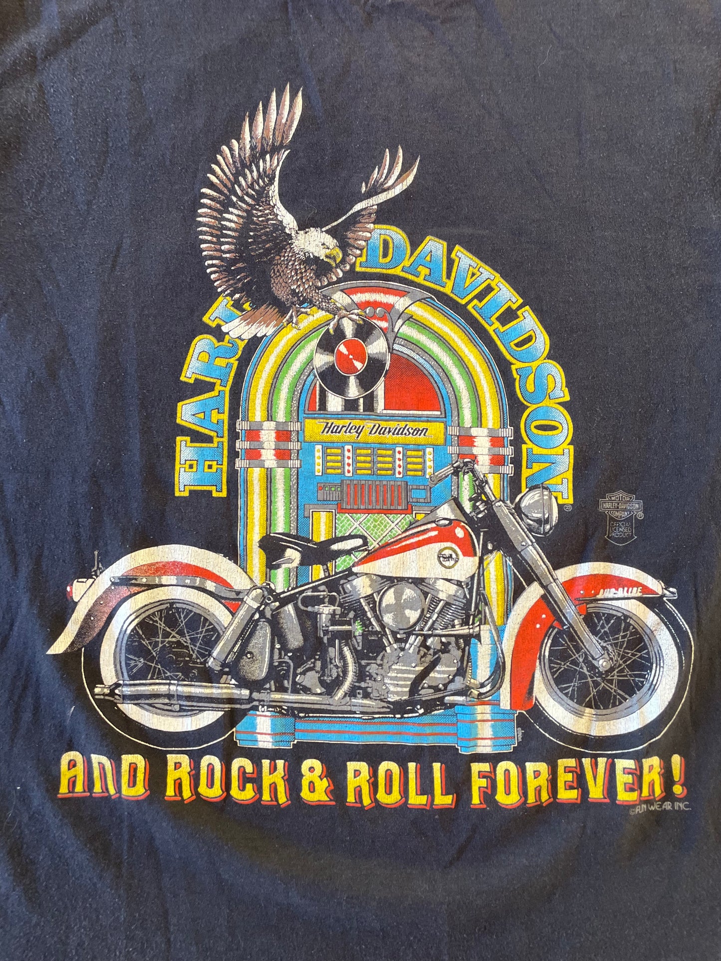 1980s Harley Davidson Rock & Roll Tee