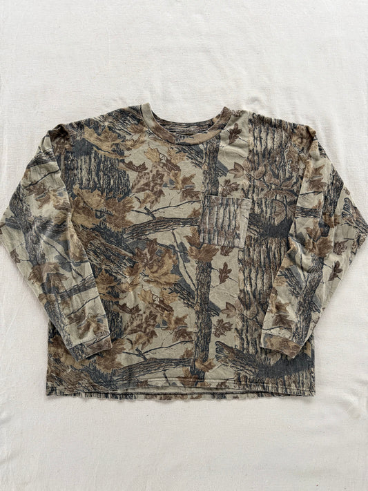Vintage 90s Realtree Camo L/S Shirt