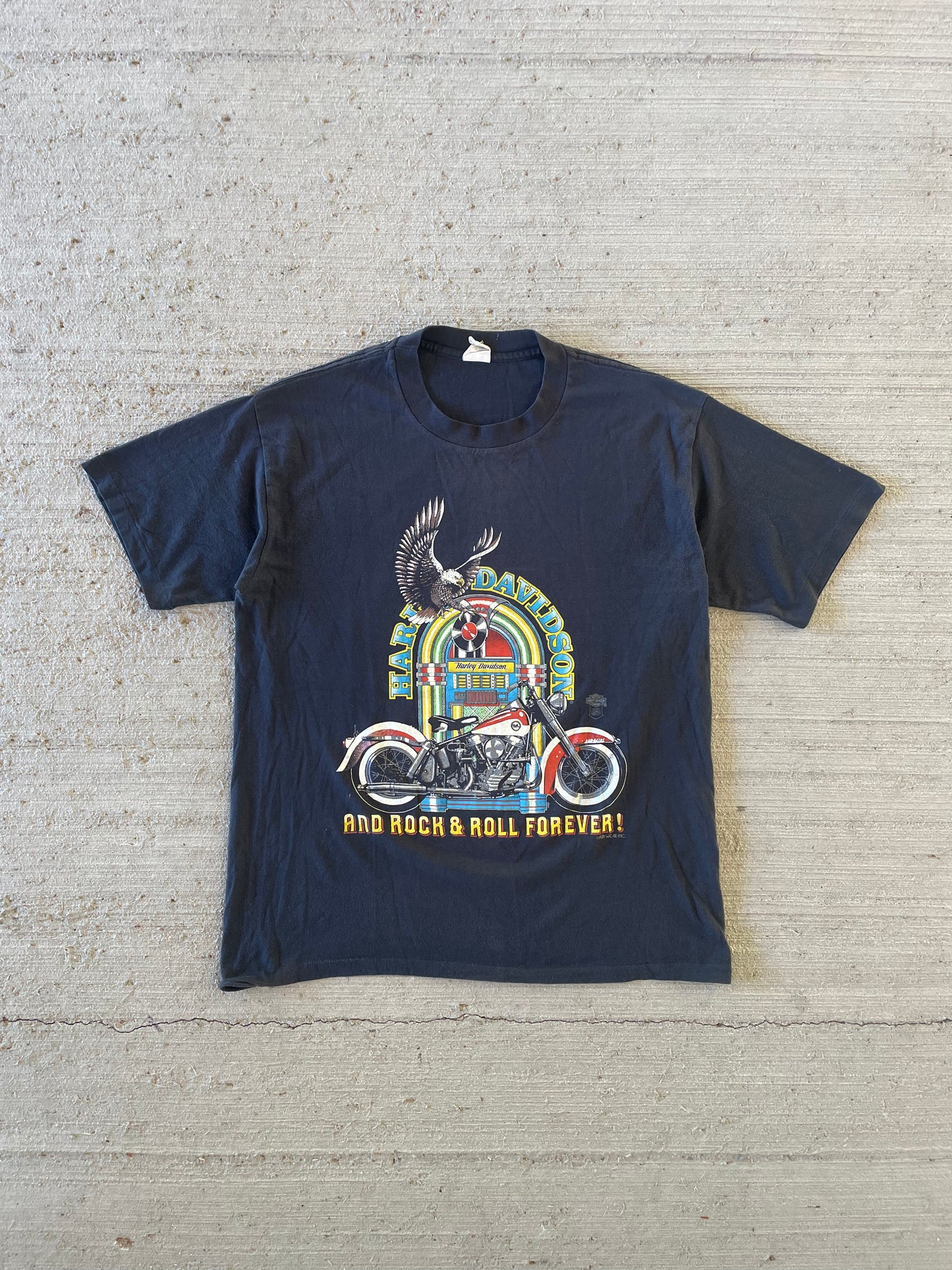 1980s Harley Davidson Rock & Roll Tee