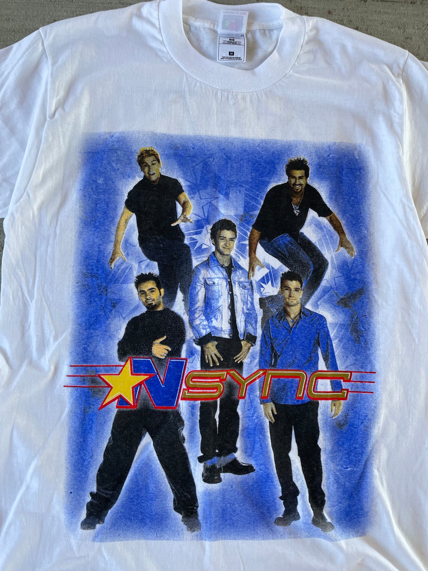 2000 *NSYNC No Strings Attached Tour tee