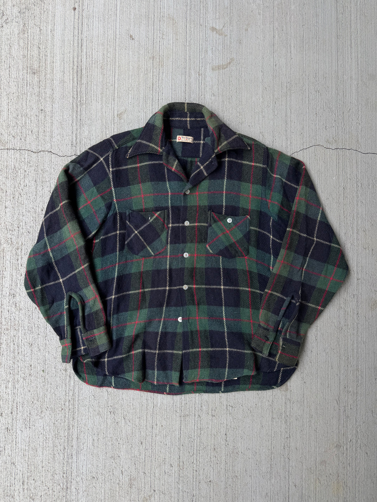 1940s/50s Van Heusen California Wool Flannel