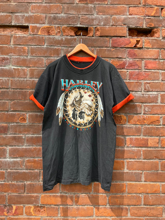 1990 Harley Davidson Green River Tee