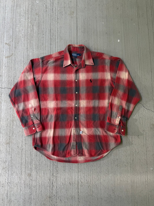 Vintage 90s Polo Ralph Lauren Plaid Flannel