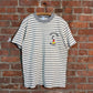 Vintage 90s Mickey Oregon Striped Velva Sheen Tee