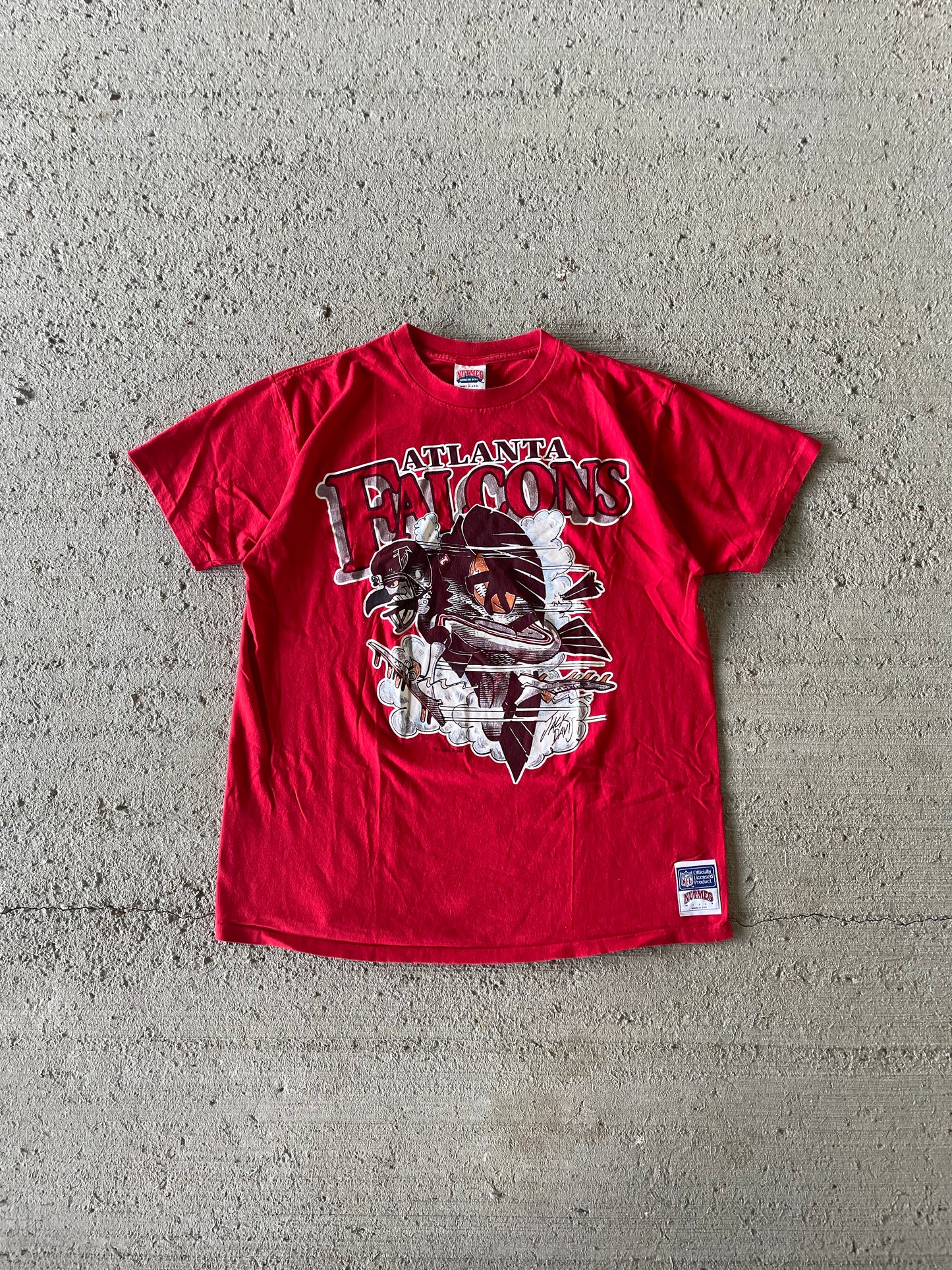 1988 Atlanta Falcons Jack Davis Tee