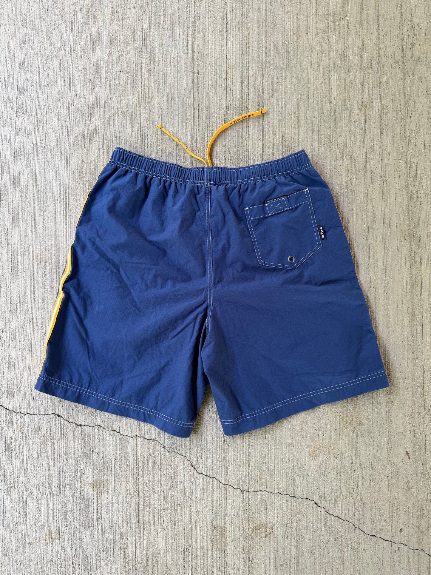 Vintage Polo Sport Swim Trunks