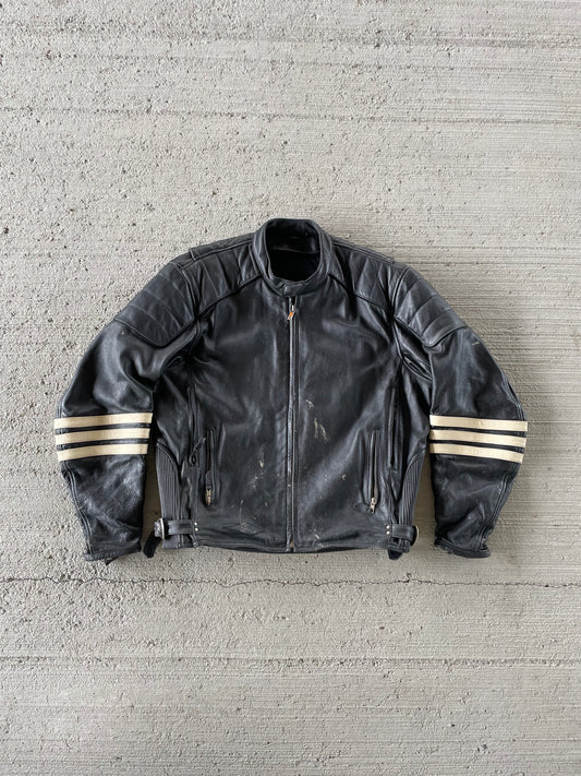 Power Trip Leather Biker Jacket