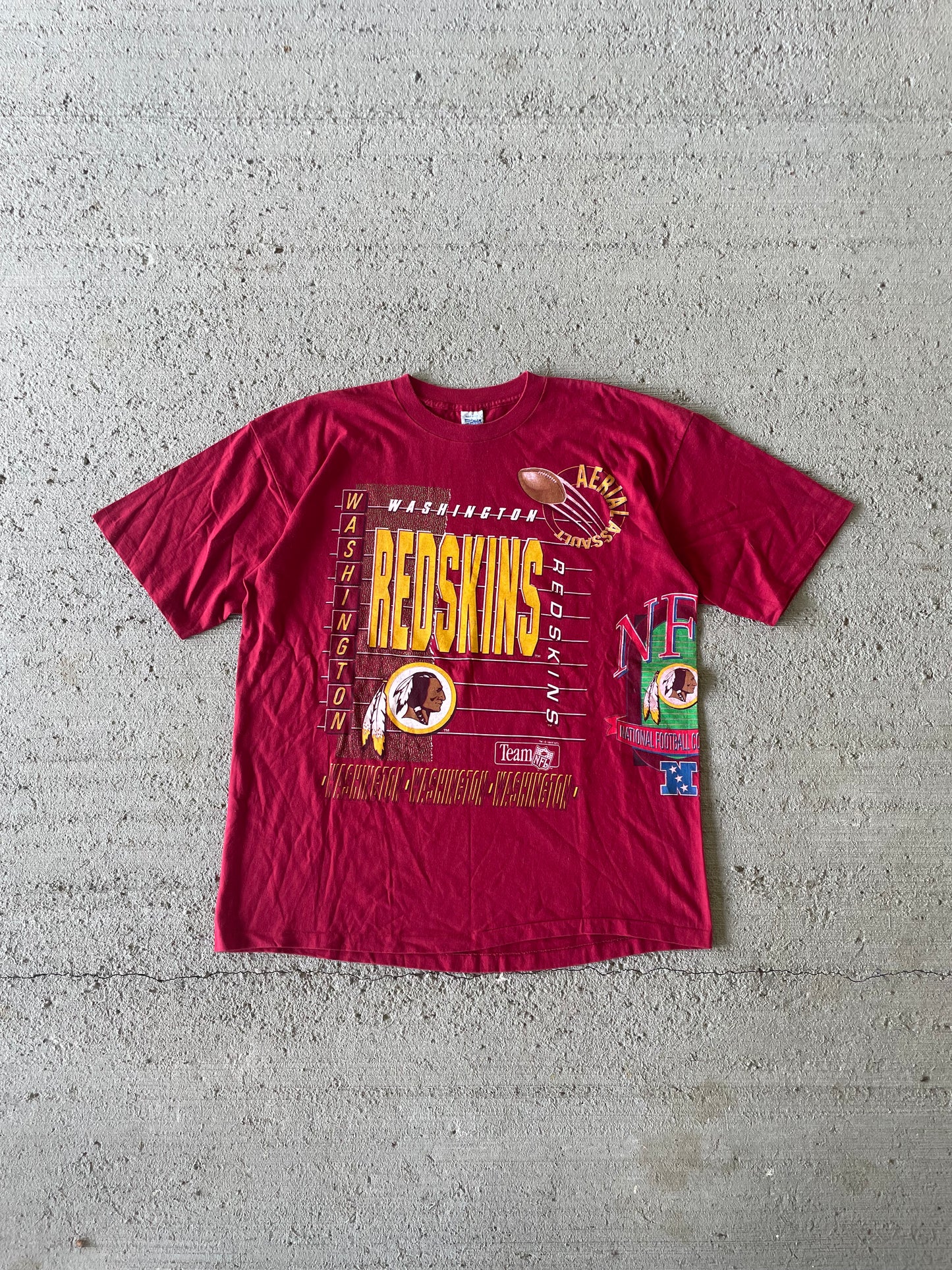 1992 Washington Redskins AOP Tee