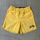 Vintage 90s Polo Sport Yellow Swim Trunks
