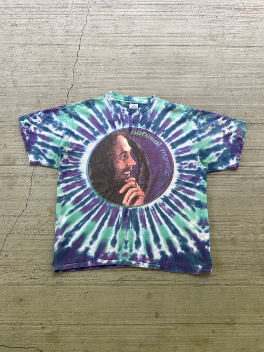 Vintage 1995 Bob Marley Natural Mystic Tie Dye Tee