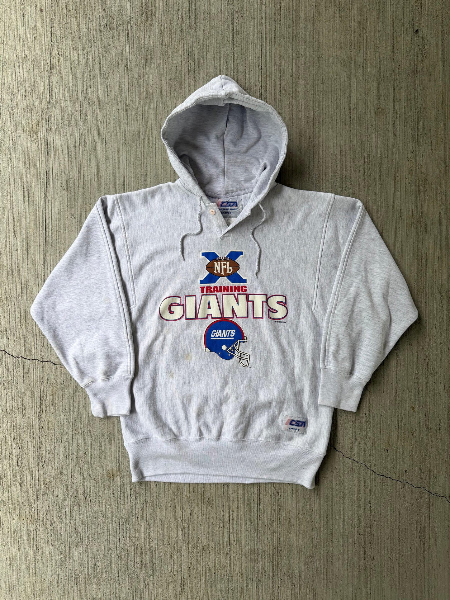 Vintage 1994 New York Giants Training Hoodie