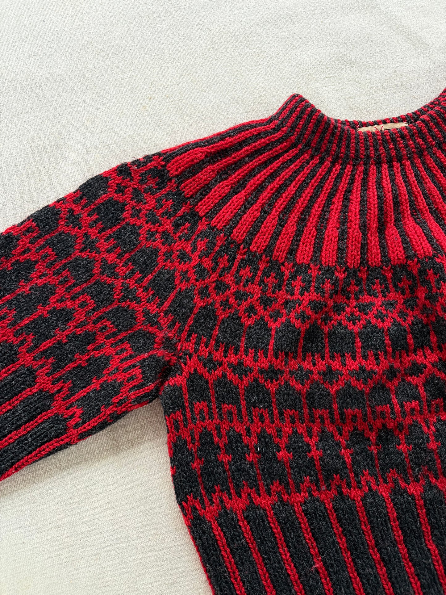 Vintage 1960s Denmark Wool Sweater
