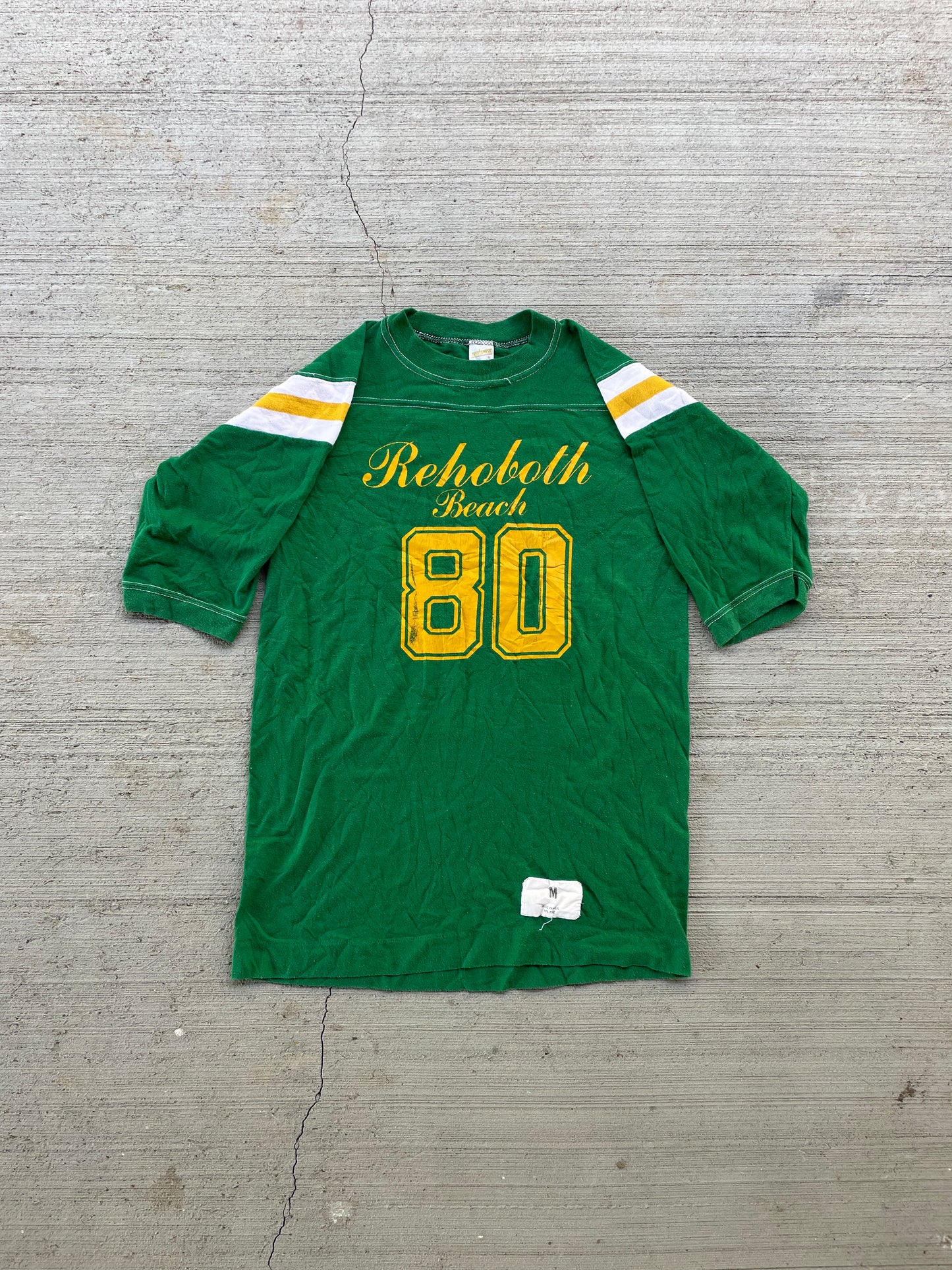 80s Rehoboth Beach Football Tee