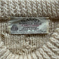 Vintage 80s Blarney Wool Cable-Knit Sweater