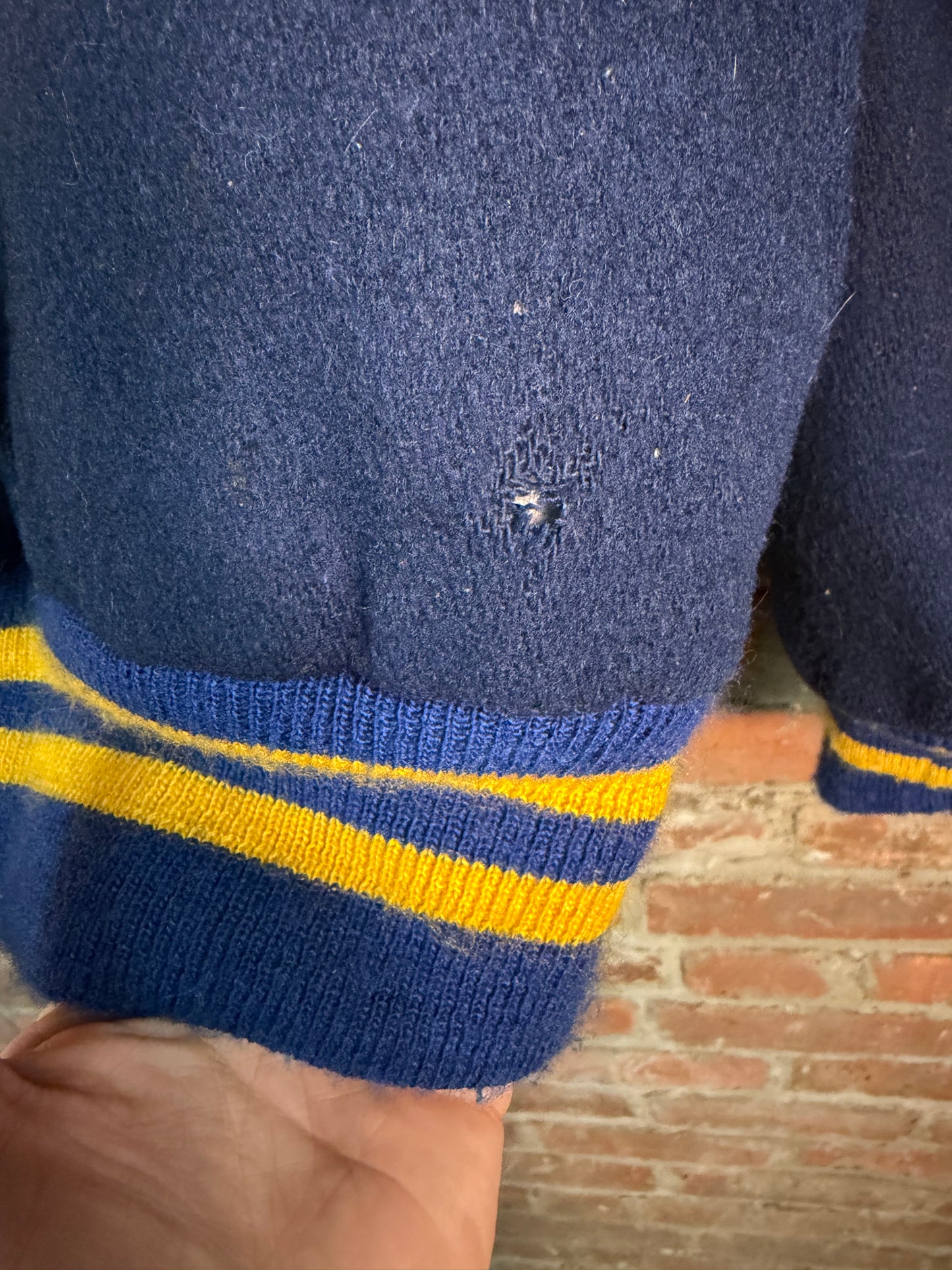 Vintage 1985 Mayfield Cross Country Varsity Jacket