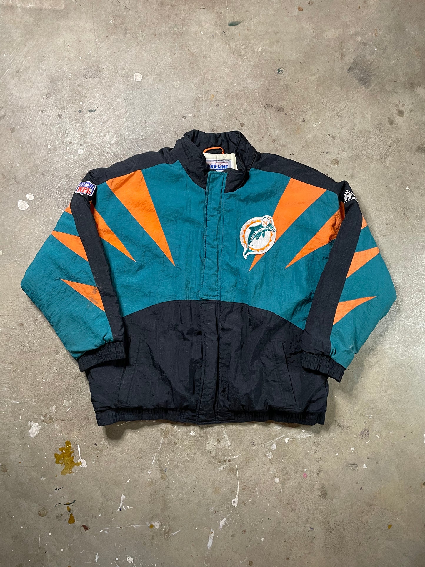 1990s Miami Dolphins Apex Pro Line Jacket