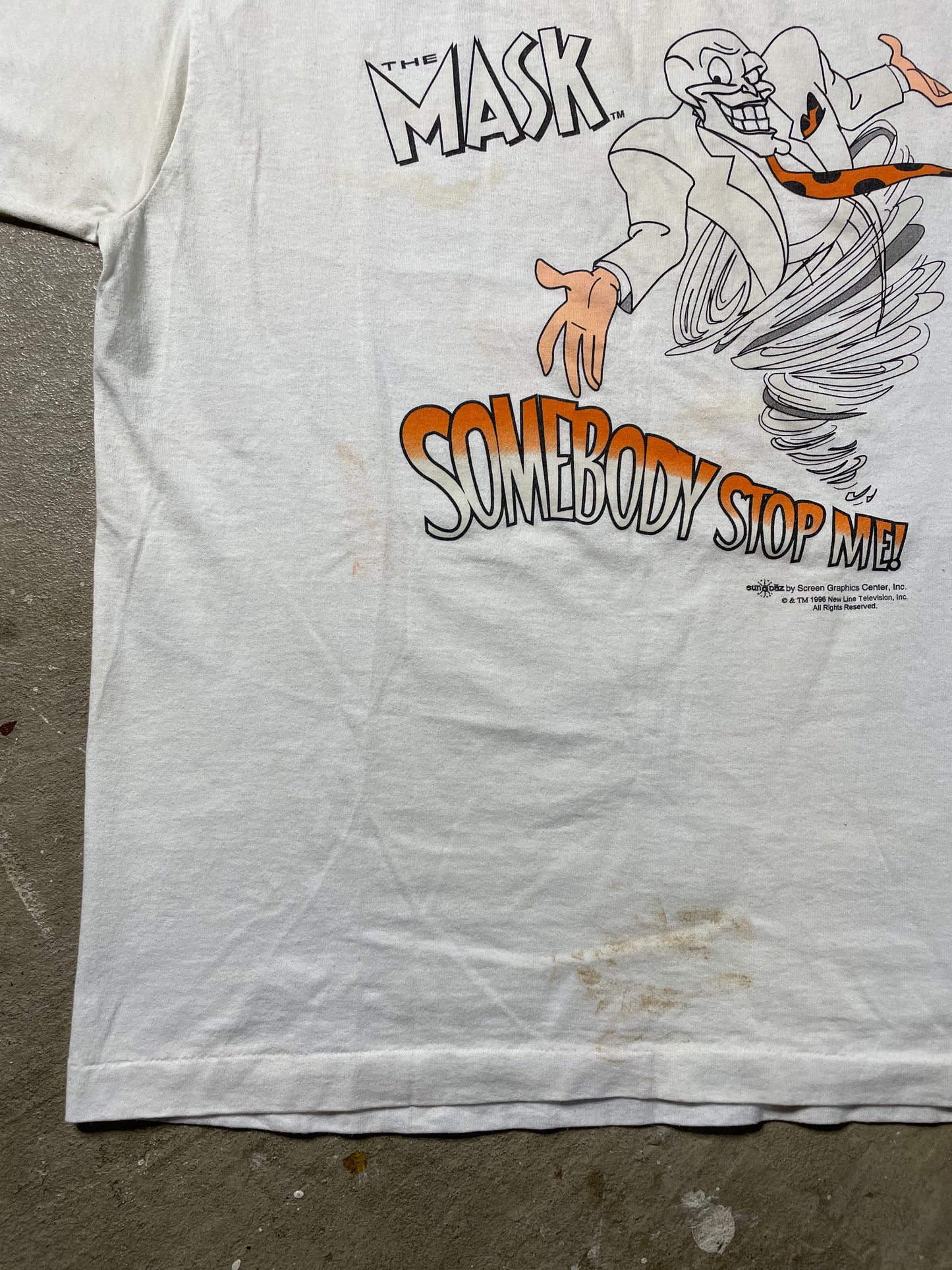 1996 The Mask ‘Somebody Stop Me!’ Tee