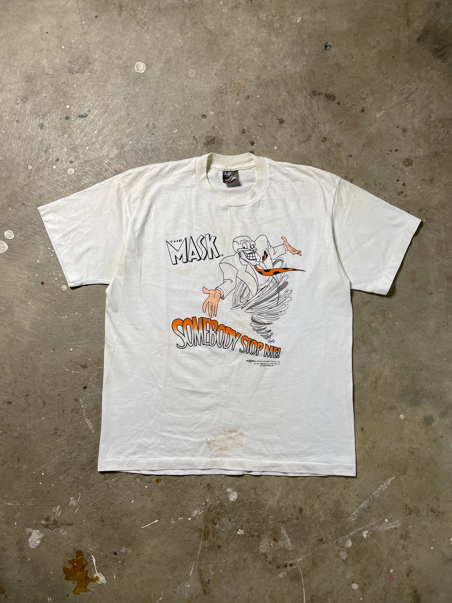 1996 The Mask ‘Somebody Stop Me!’ Tee