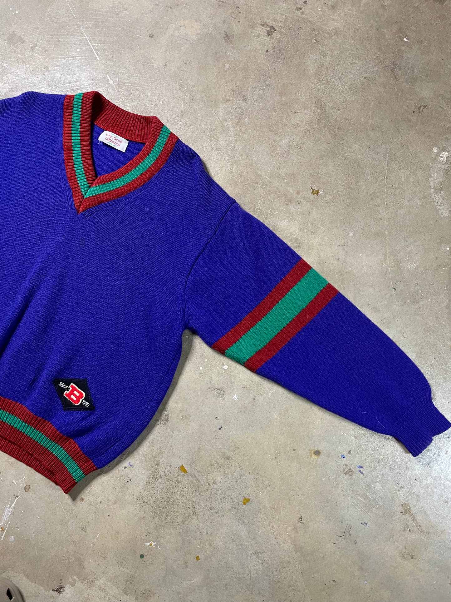 1980s Italian Wool Cricket Sweater