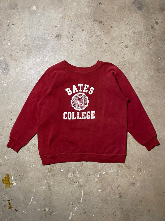 1970s Bates College Crewneck Sweatshirt