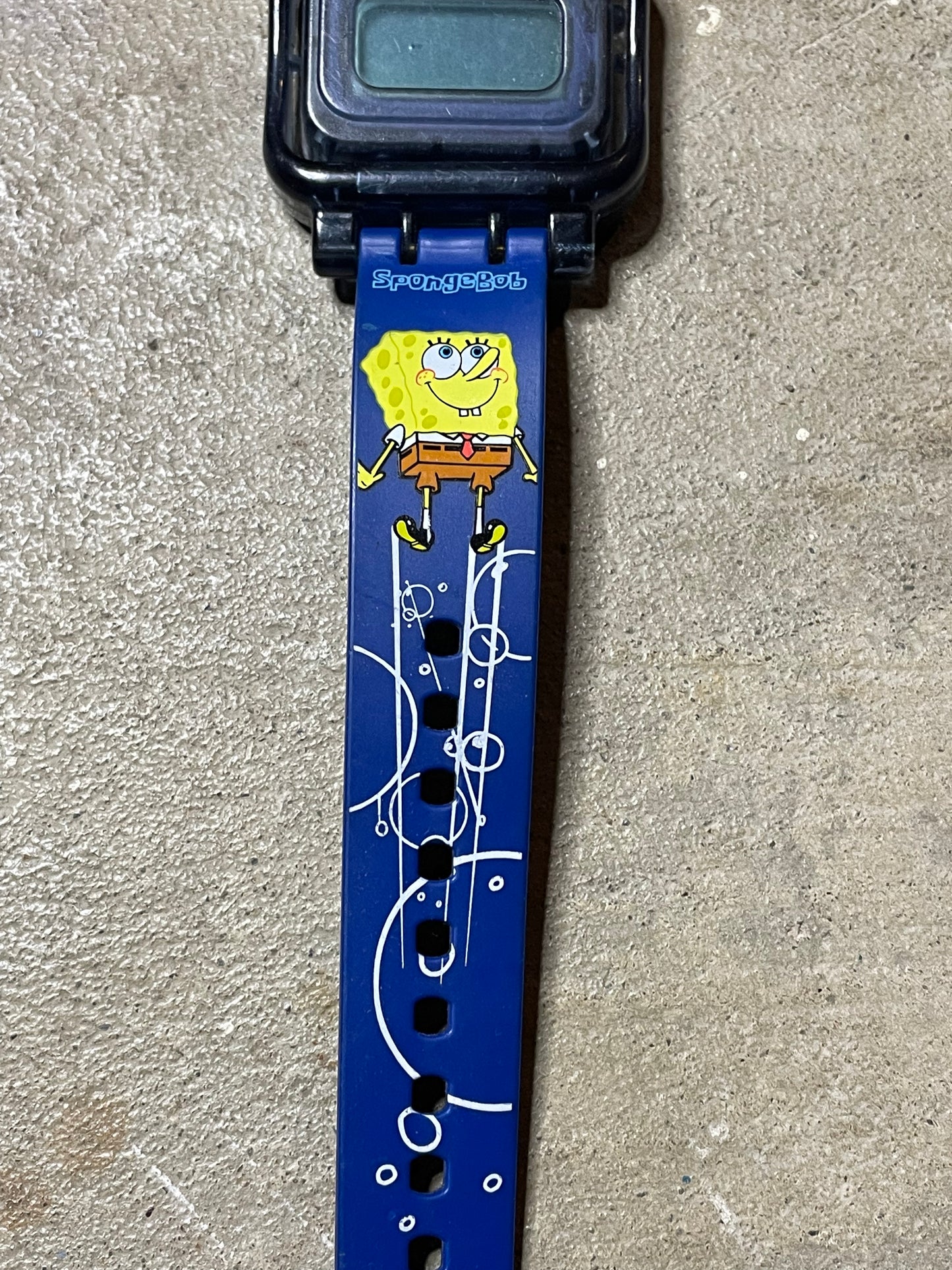 2004 Spongebob Flip Dial Watch