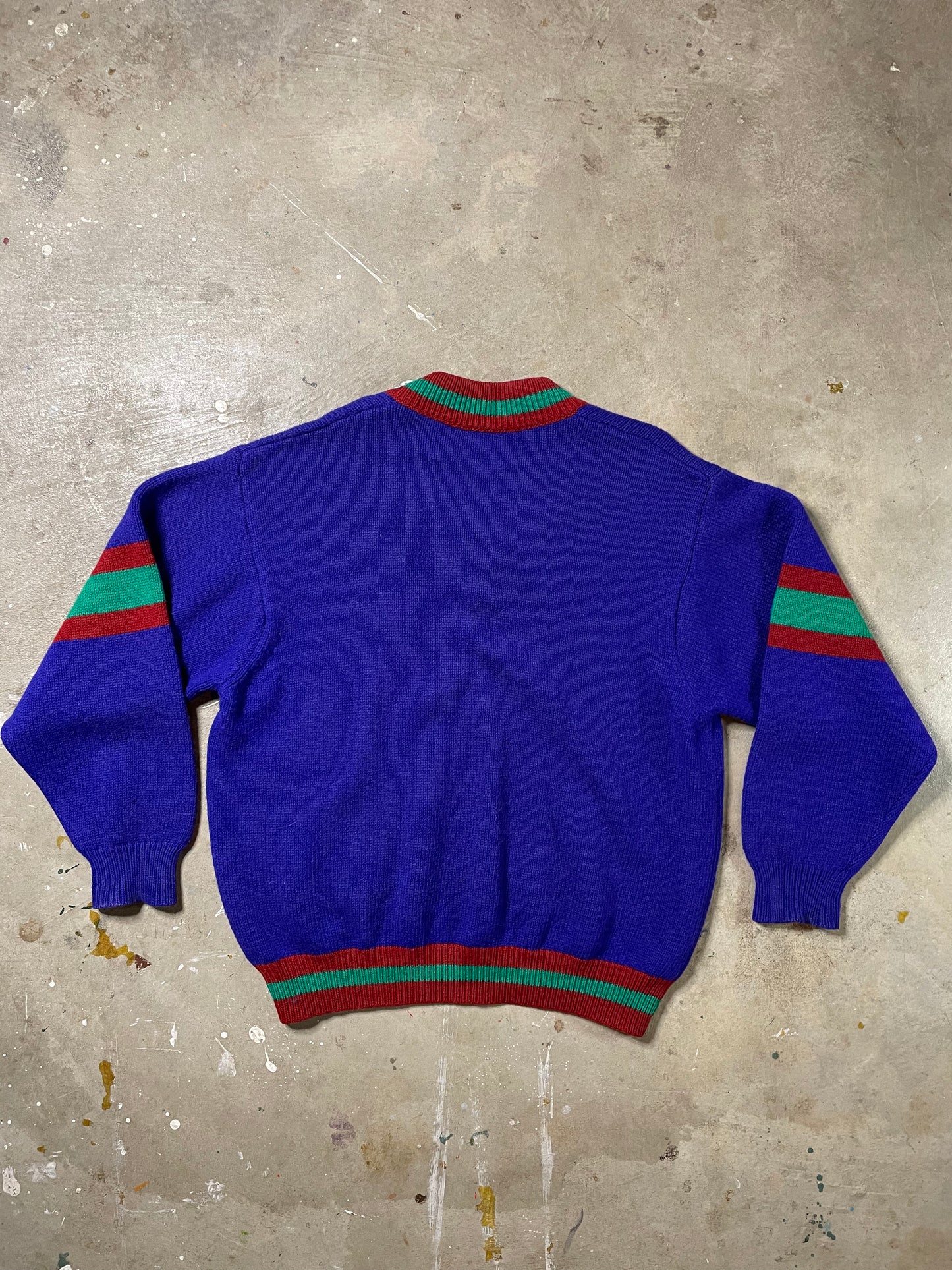 1980s Italian Wool Cricket Sweater