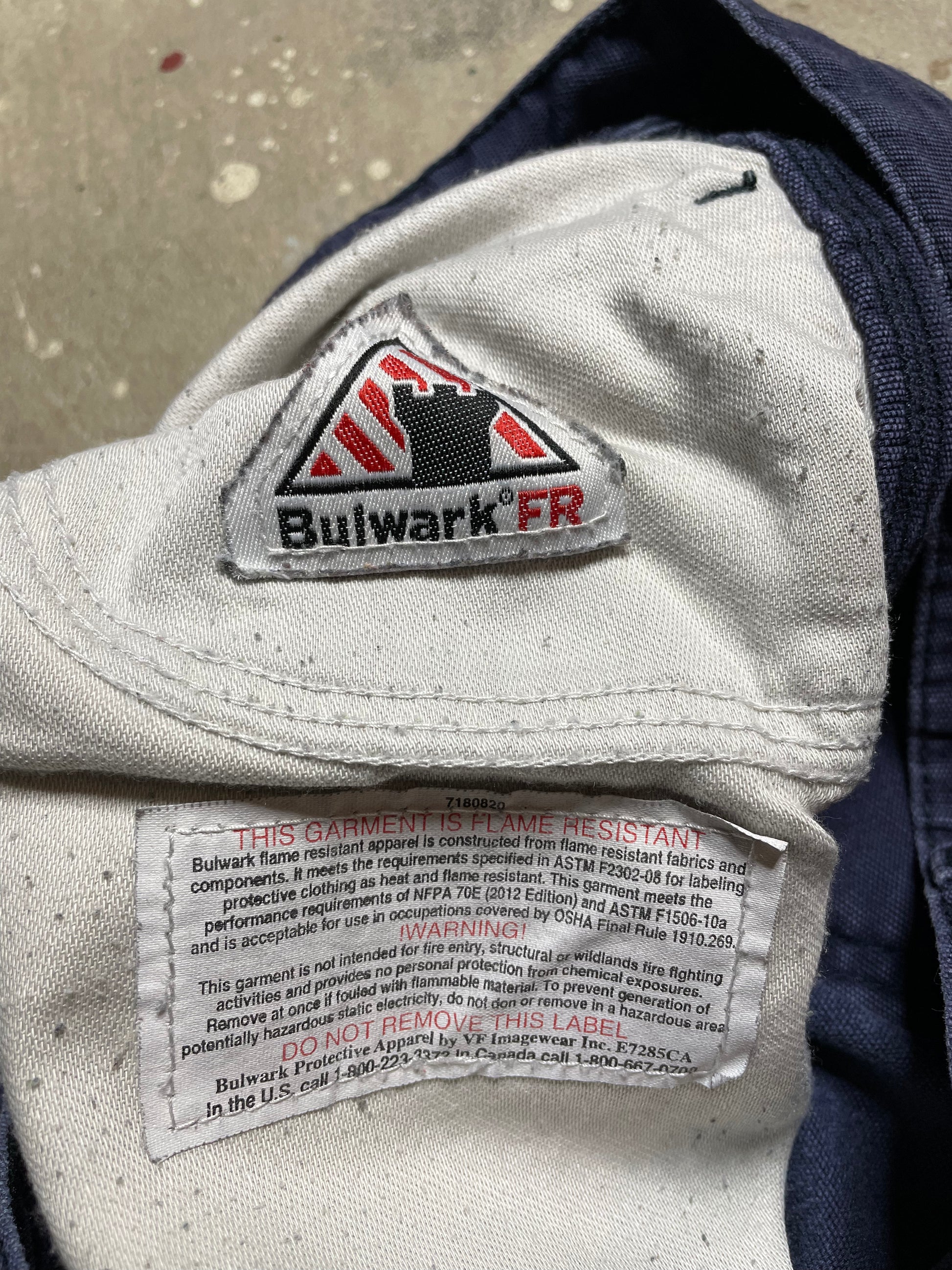 Bulwark pants top