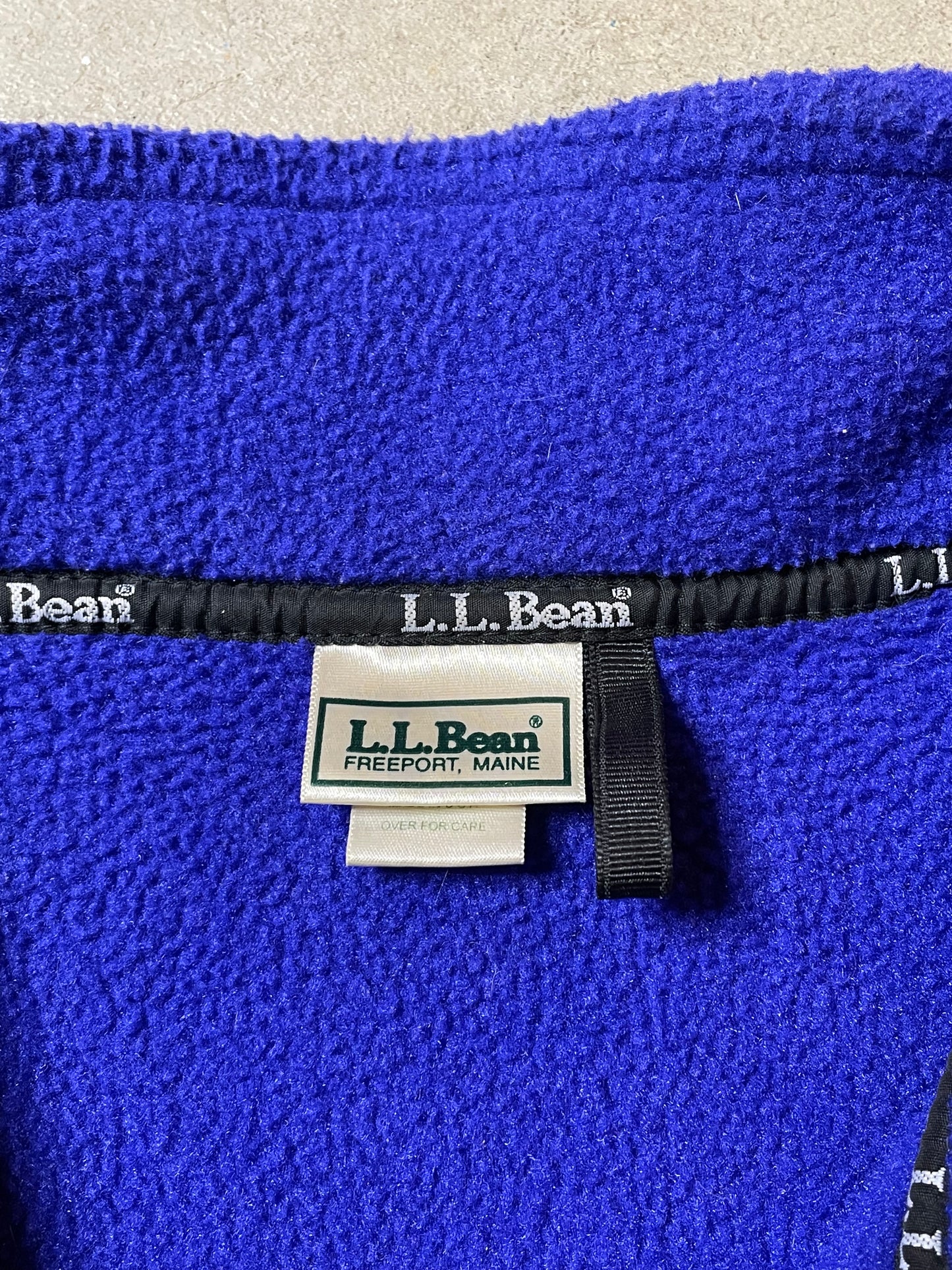 Y2K LL Bean Fleece Vest