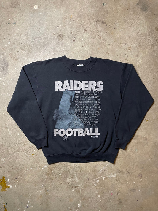 1992 Los Angeles Raiders Crewneck