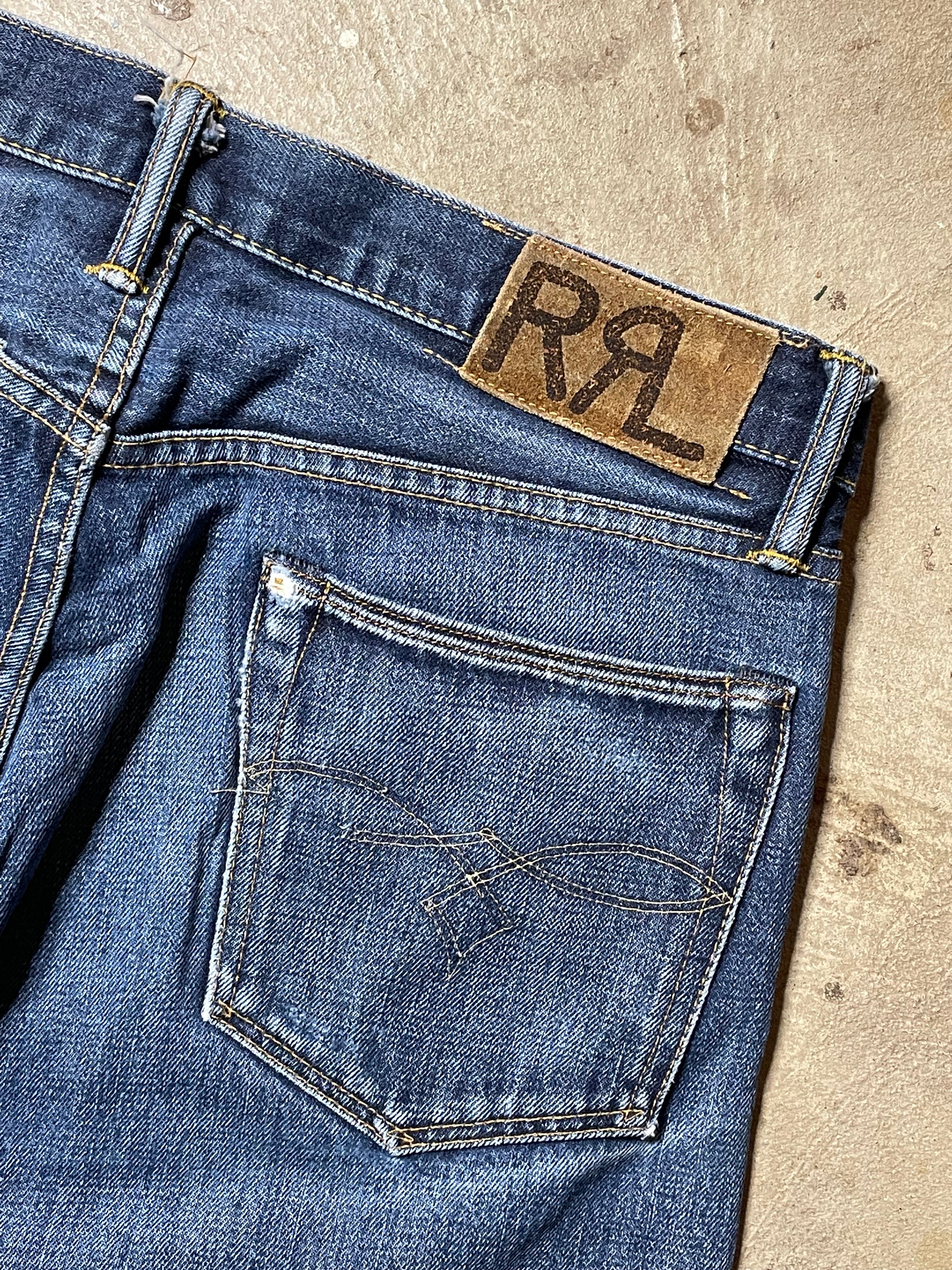 RRL Low Straight Leg Denim Jeans – Second Rodeo
