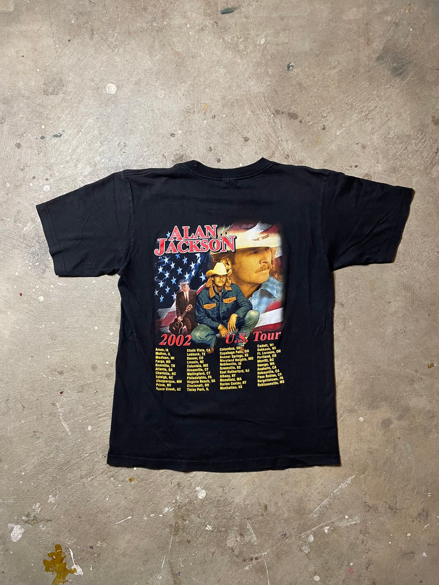 2002 Alan Jackson Tour Tee