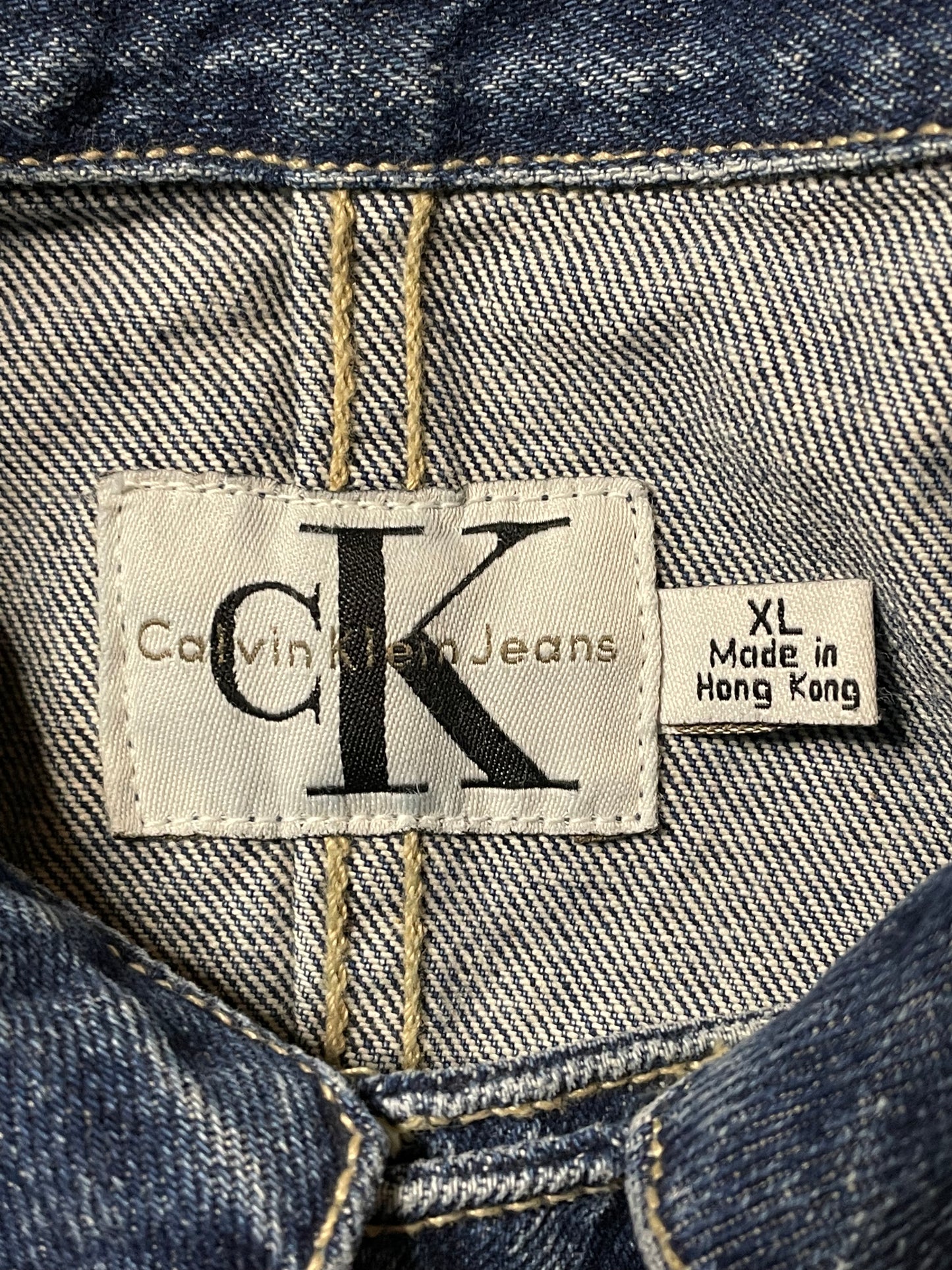 1990s Calvin Klein Denim Chore Jacket