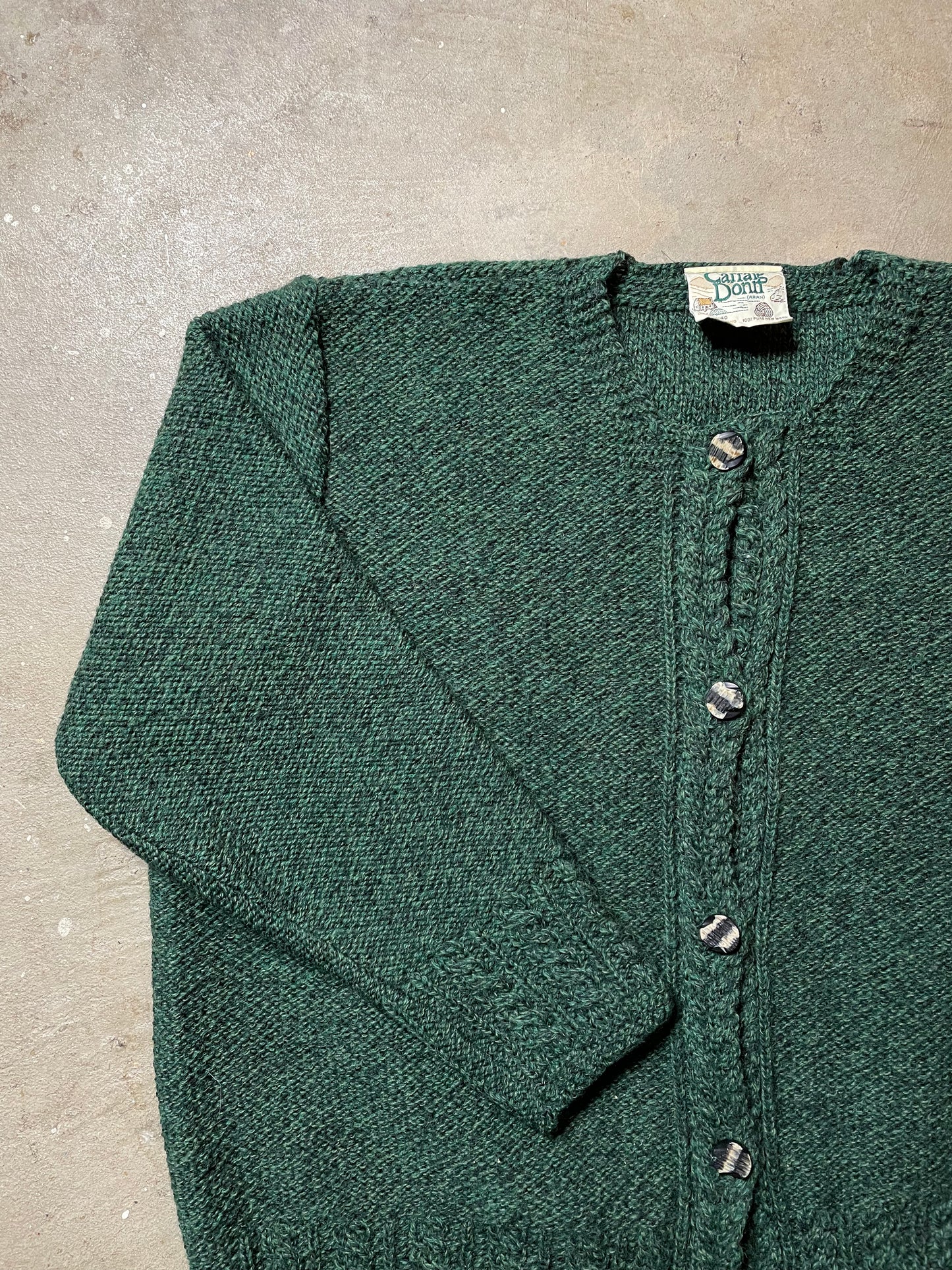 1980s Carraig Donn Wool Cardigan