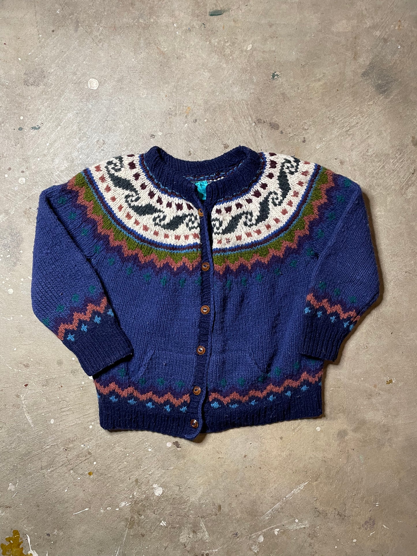 Vintage Arly Wool Cardigan