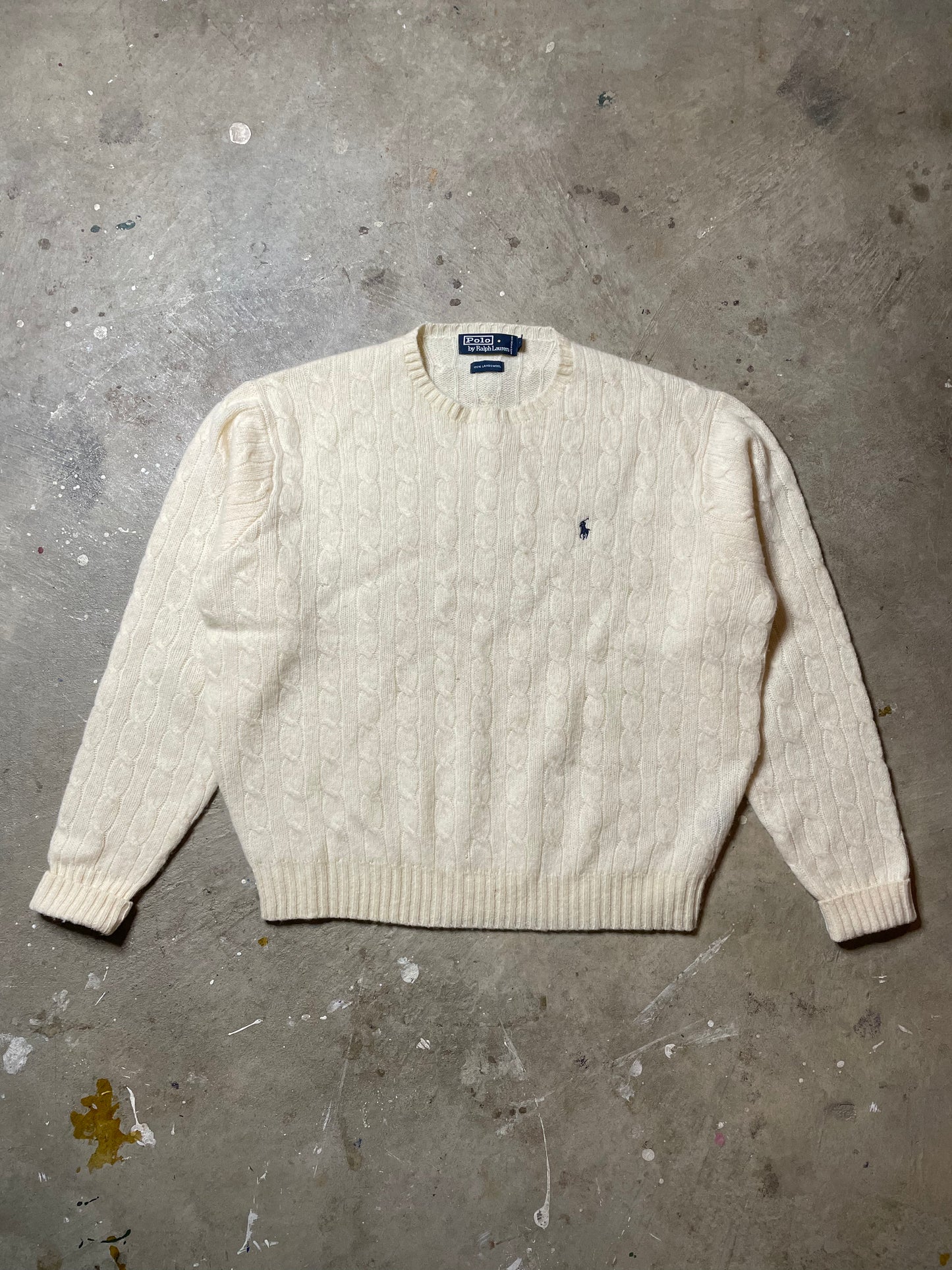 1990s Polo Ralph Lauren Lambswool Sweater