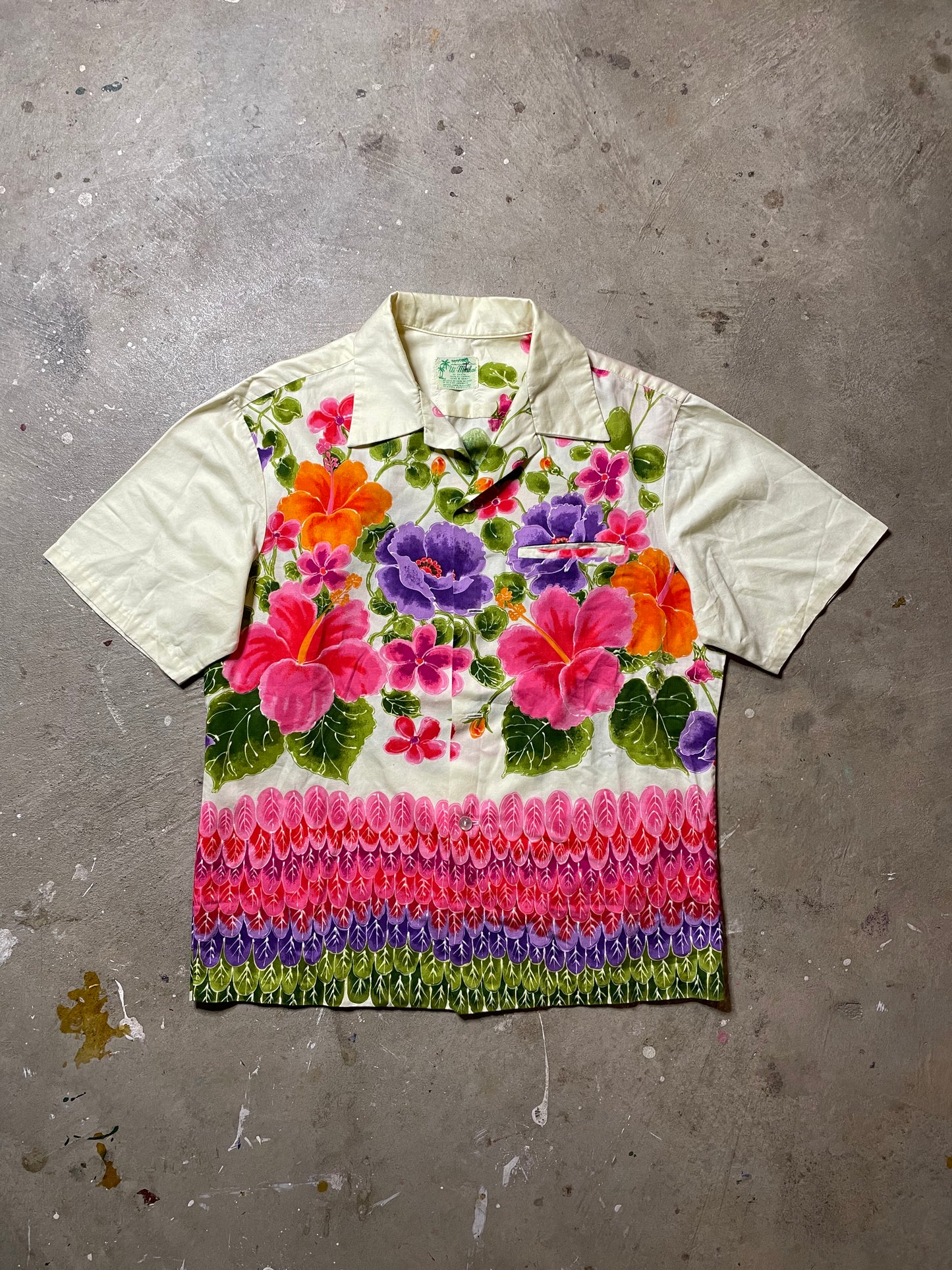 1960s Ui Maikai Hawaiian Shirt