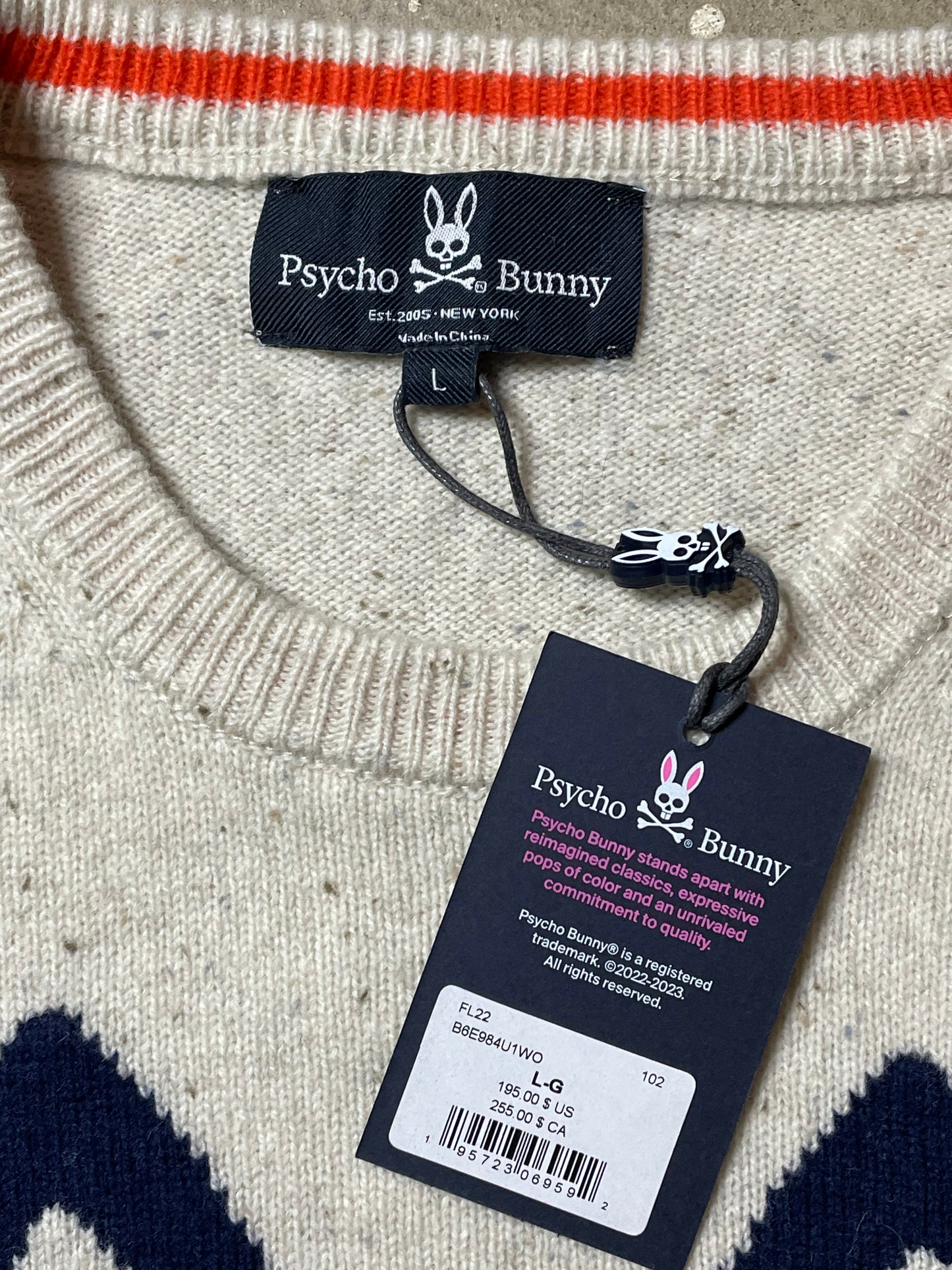 Psycho Bunny Sweater