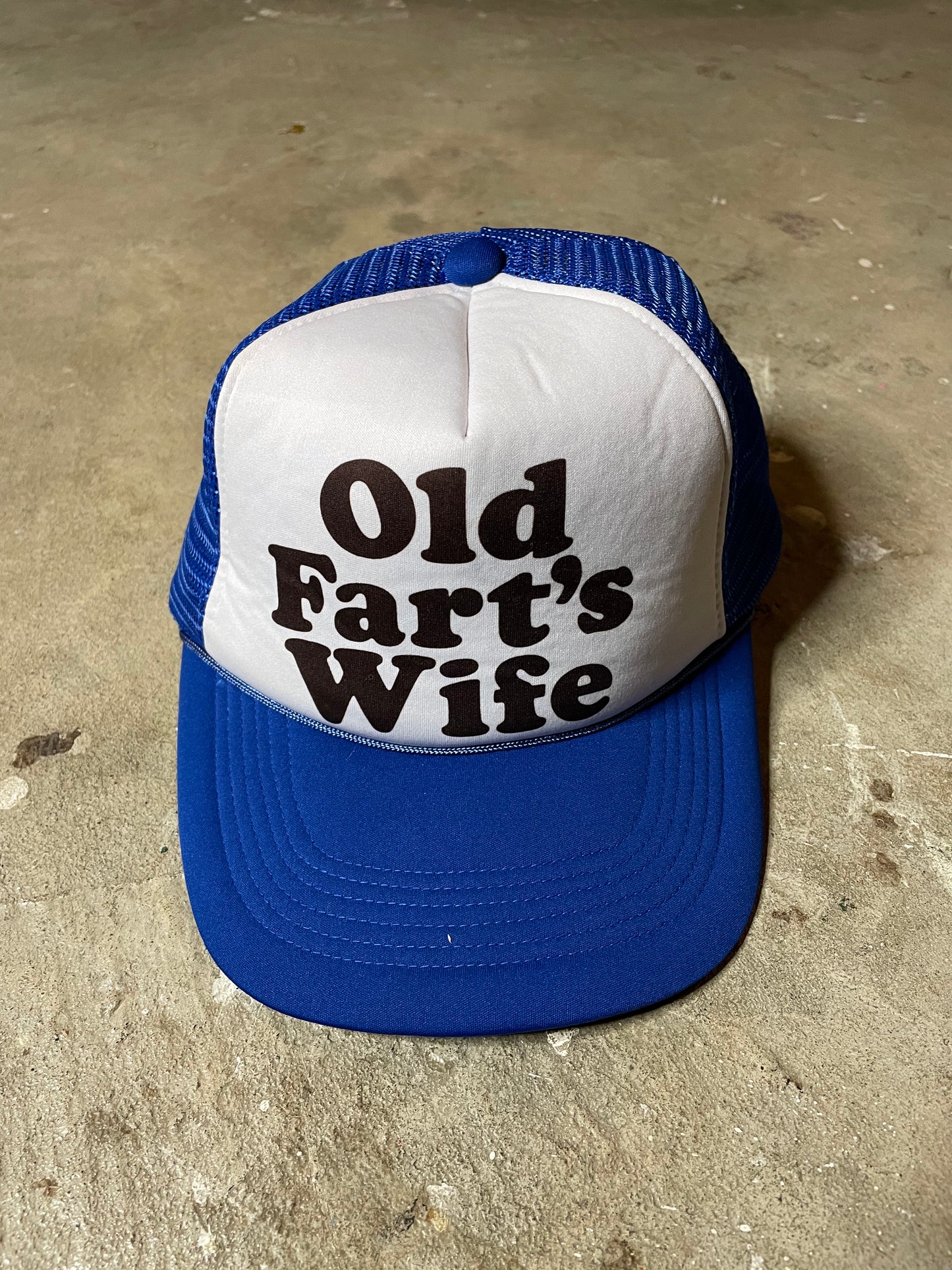 1980s ‘Old Fart’s Wife’ Trucker Hat