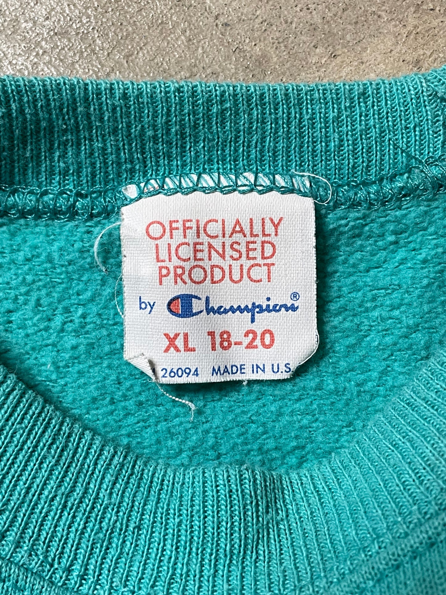 1980s Champion Miami Dolphins Crewneck