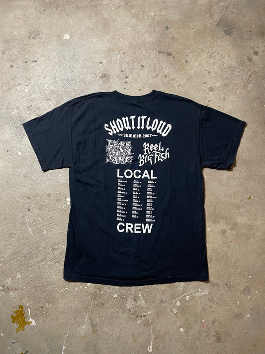 2007 ‘Shout it Loud’ Tour Crew Tee