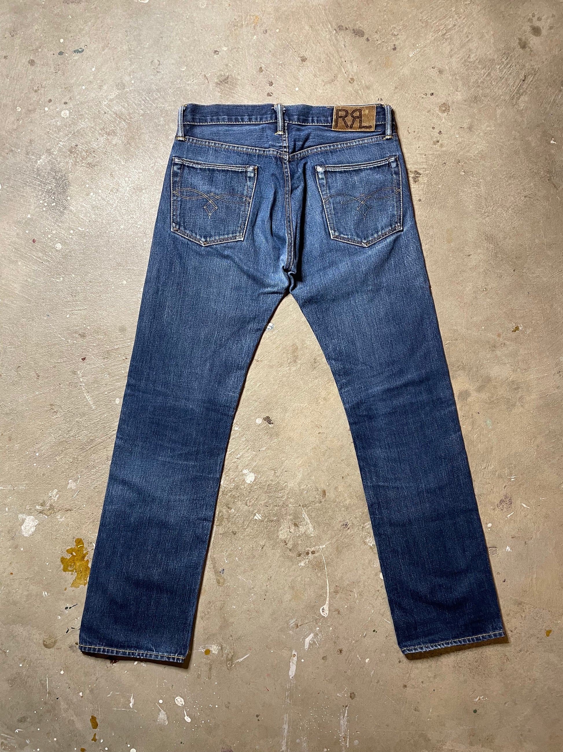 RRL Low Straight Leg Denim Jeans – Second Rodeo RRL Low Straight Leg Denim Jeans – Second Rodeo